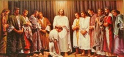 [성화편지지]12제자 파견 안수