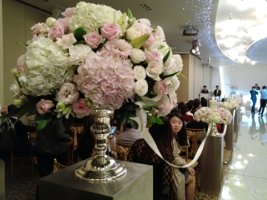 예식장꽃장식5