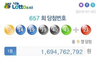 로또당첨번호조회4