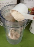 단백질쉐이크만드는법1