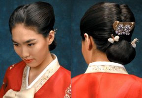 한복에어울리는머리4
