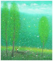 장용길 그림( 봄,여름,가을,)