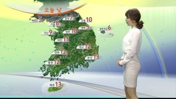 정혜경 기상캐스터의 일기예보 방송사고! ^^ - MBC 뉴스 130228 외