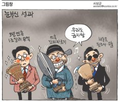 박근혜 정부 - 대선 후 1년 ... 11월1일~12월19일 만평