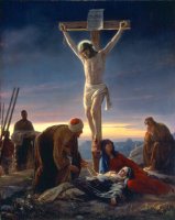Carl Heinrich Bloch (1834-1890)/The Crucifixion-큰 시련(예수님의 십자가) 예수님이 십자가에 못박히심