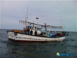 동해상서 표류중인 연안자망 어선 무사 구조