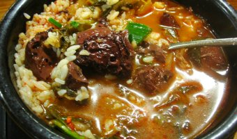 선지의 효능 : 선지해장국에 들어가는 선지 효능